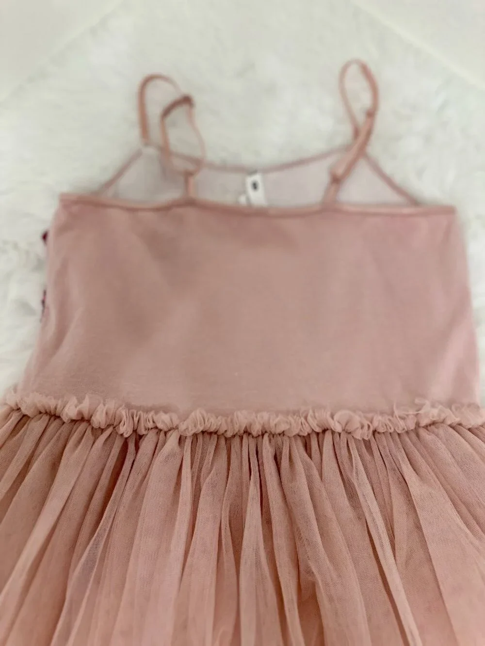 Cotton On Kids Girls Sequin Cake Tulle Party Dress - Picture 6 of 9